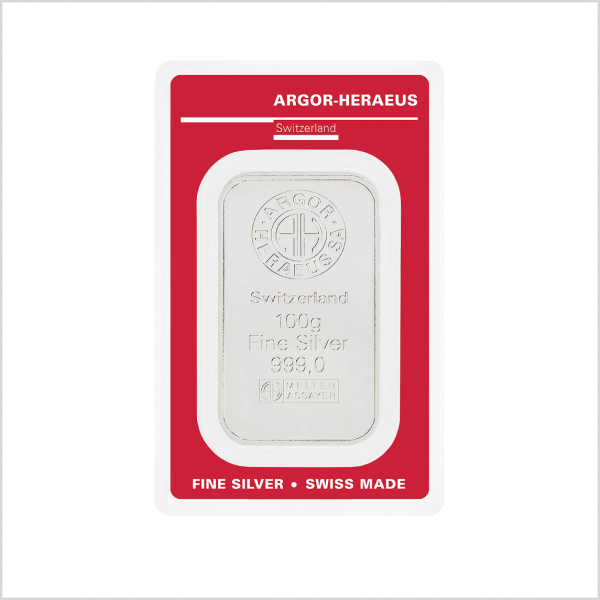 100 g argento fuso Classic 999.0