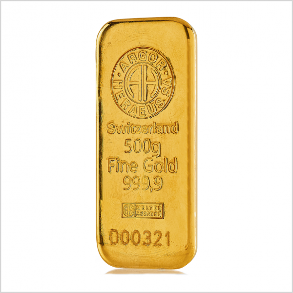 500 g oro coniato Classic 999.0