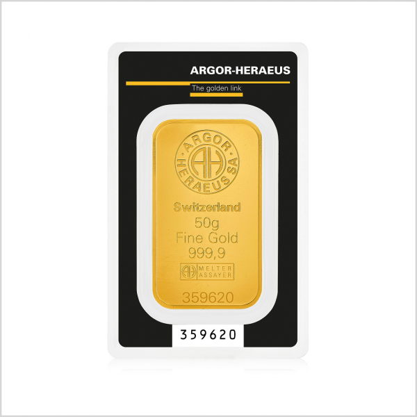 50 g oro coniato Classic 999.0