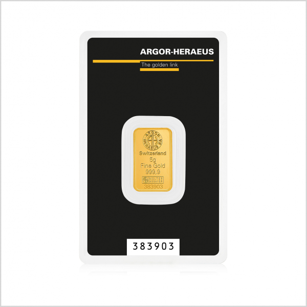 5 g oro coniato Classic 999.0